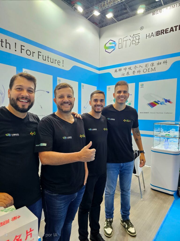 Equipe Haibreath em Xangai